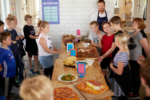 Fra et lignende Madlejr-forløb i efteråret 2018. Foto: Hans-Henrik Hoeg / Madlejr