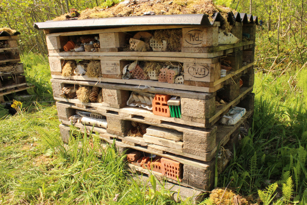 Insekthotel. Foto: Danmarks Biavlerforening.