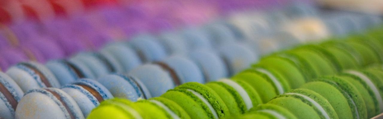 Macarons fra Bottega Louie. Foto: Jennifer Chong. 