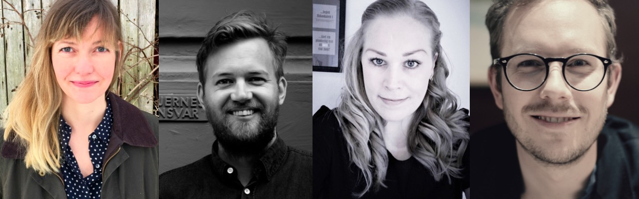 Smagsambassadører: Kristine Böhm Nielsen, Asmus Gamdrup, Lisa Hansen og Mathias Porsmose Clausen.