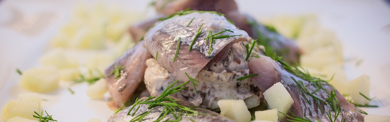 Sild med dild. Foto: Pixabay