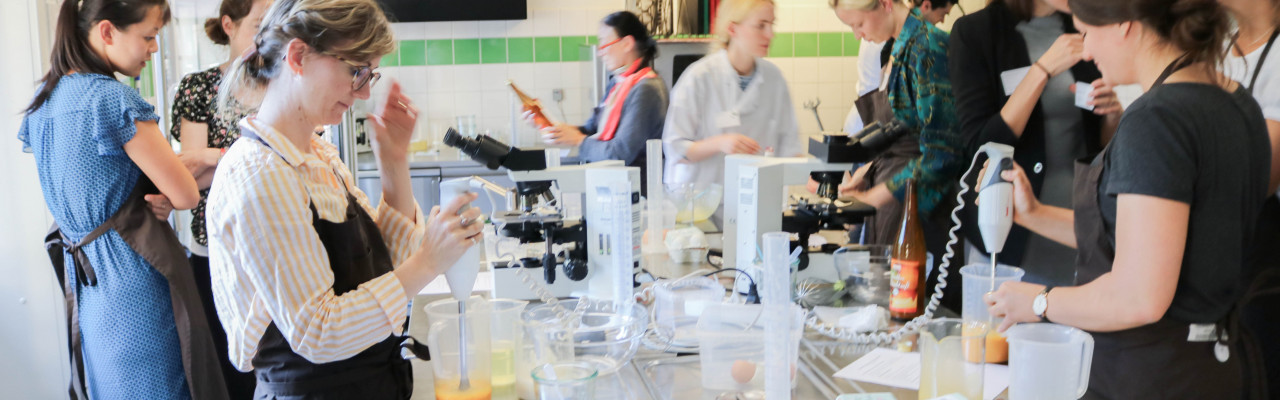 Workshop i Nordic Food Lab i foråret 2018. Foto: Julia Sick