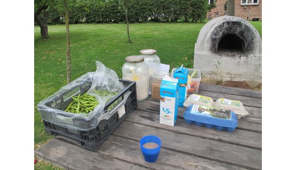 Ingredienserne står klar