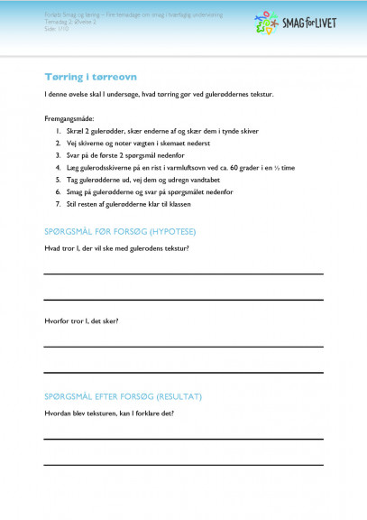 Kopiark 1 - Øvelse 2 